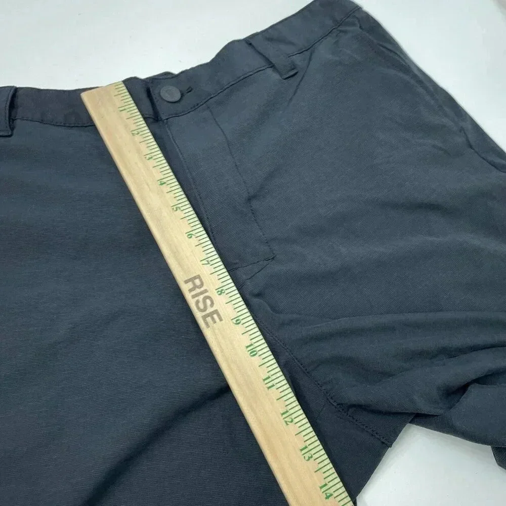 Banana Republic Lightweight Hiking Shorts Mens 38 Black 3350